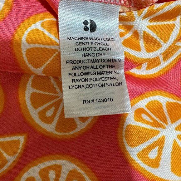 Dot‎ Dot Smile Baby Girl's Size 12/24M Orange Slices Cap Sleeve Twirl Dress NWT - Picture 6 of 6